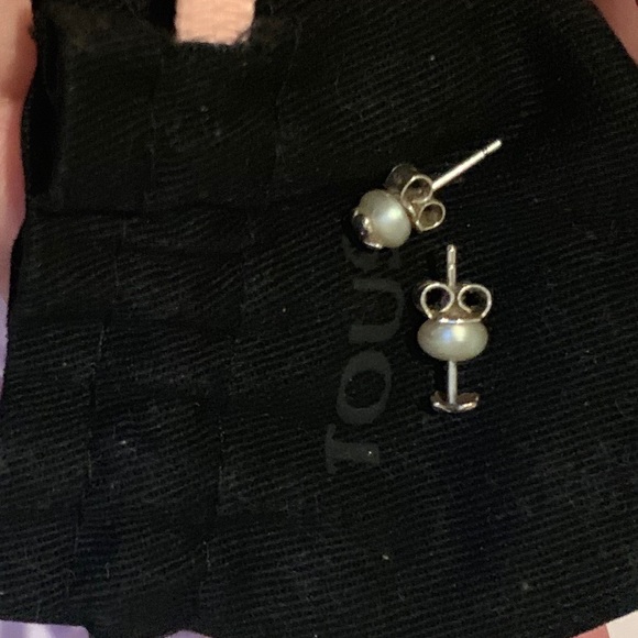 Tous pearl earrings - Picture 3 of 5